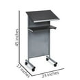 thumbnail image 3 of Audio-Visual Direct Mobile Wheeled Lectern / Podiu, 3 of 5