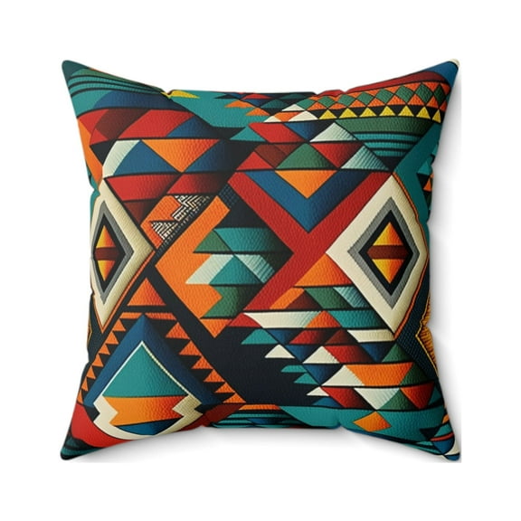 Geometric Design Pillow Cover, Pillow Cover, Indoor pillows