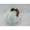 thumbnail image 2 of Glitzhome Glass Pumpkin, 2 of 3