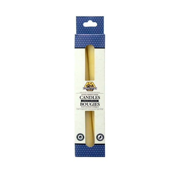 Dutchman's Gold Hand Dipped Taper Candles (10 INCH)