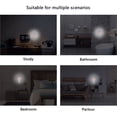 thumbnail image 6 of Watercolor Pink Hearts with Stripes LED Night Light Sensor Lamp Plug-in Adjustable Brightness 2 Pack, 6 of 7