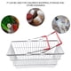 thumbnail image 4 of Cestas de compras pequeñas de hierro para niños, cestas de comestibles con asas, pequeño organizador, contenedor, contenedor para huevos, frutas, verduras, aperitivos, 4 of 5