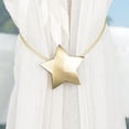 thumbnail image 4 of Clip magnético para cortina, sujeta cortinas, hebillas, pentagrama colgante Bronce, 4 of 9