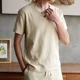 thumbnail image 4 of Conjunto de chándal para hombre, camiseta y pantalones cortos, sin logotipo, chándal de lino, sudaderas, tendencias, disfraces, pantalones cortos para hombre, ropa barata, verano, 5xl, 4 of 5
