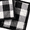 Black & White, variant on Navy Buffalo Check Potholder (Set of 2)