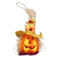 thumbnail image 1 of Linterna de calabaza de Halloween decorativa para celebrar la decoración del hogar, porche interior Sombrero amarillo, 1 of 6