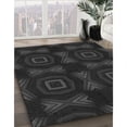 thumbnail image 2 of Ahgly Company Indoor Round Patterned Midnight Gray Area Rugs, 8' Round, 2 of 6
