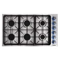 thumbnail image 2 of Thor Kitchen Plaque de Cuisson à Gaz Professionnelle 36 Pouces avec Six Brûleurs-TGC3601, 2 of 2