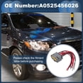 thumbnail image 2 of Kit de reparación de cable de faros Unique Bargains No.A0525456026 para Mercedes-Benz Clase C W205 2013-2023, enchufe de faro 13cm/5.12 pulgadas 1 pieza, 2 of 7