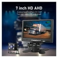 7 Inch Car Monitor Screen Truck Bus Rear View Backup AHD Camera