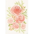 thumbnail image 2 of Lee, Judson 11x14 White Modern Wood Framed Museum Art Print Titled - Rose Blooms, 2 of 4
