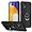 Black, variant on for Galaxy A13 4G Case, Samsung A13 4G Case with HD Screen Protector, Military-Grade Ring Holder Kickstand Car Mount 15ft Drop Tested Shockproof Cover Phone Case for Samsung Galaxy A13 4G, Black