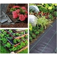 thumbnail image 5 of Weed Barrier Landscape Fabric Heavy Duty 6FT X 100FT Premium 3.2oz Ground Cover Landscape Fabric Gardening Mat,Woven Geotextile Fabric for Underlayment,Commercial Driveway Fabric, 5 of 8
