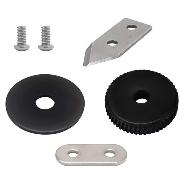 Kit de Piezas de Repuesto para Abrelatas Comerciales: Cuchilla/Cuchilla y Engranaje Compatibles con el Abrelatas Manual Edlund 1