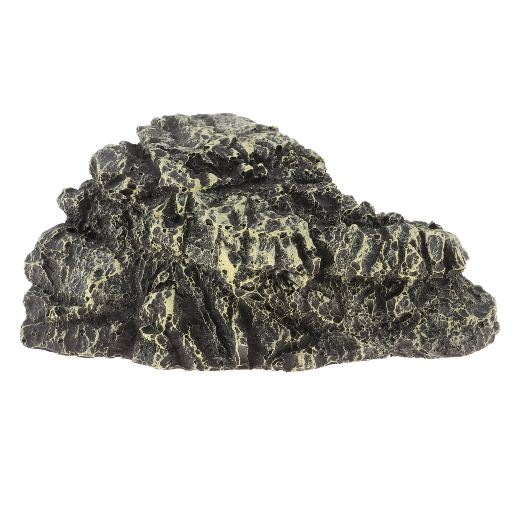 Artificial Aquarium Reptile Cave Decoration Den Herp Habitat Reptile