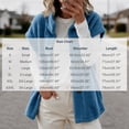thumbnail image 4 of TARIENDY Warm Vests for Women Winter Fleece Jackets Sleeveless Stand Collar Button Down Outerwear Vest for Cold Weather Blue L, 4 of 9
