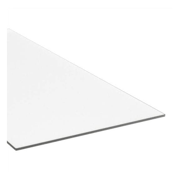 Colorless Polycarbonate Film Stock 24" L x 24" W x 0.010" Thick