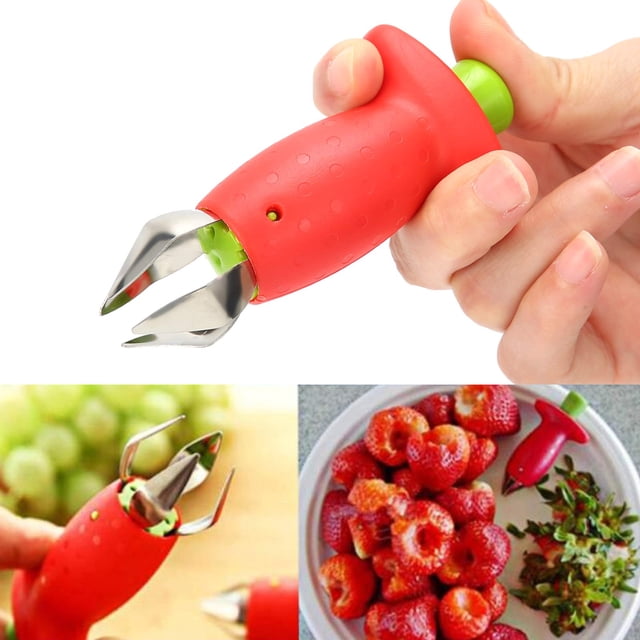 Outil de Creusage de Fraises, Élastique pour Cuisine et Restaurant