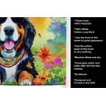 thumbnail image 5 of Bernese Mountain Dog Hippie Dawg Kitchen Towel 15 in x 25 in, 5 of 6