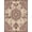 Burgundy Cream, Pattern 1, variant on ODIKA 8'x10' Washable Area Rug Durable, Non-Slip Vintage Boho Grey Faded Ivory Dusty Interlocking Motifs Throw for Living Room, Under Sectional, Family