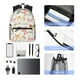 thumbnail image 4 of Easygdp Colorful Bow Knots1 Mochila Casual para Portátil, Mochila para Escuela, Viajes, Negocios, 4 of 6