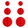 thumbnail image 1 of 6Pcs Spring Festival Paper Honeycomb Balls Valentine's Day Honeycomb Pendants, 1 of 8