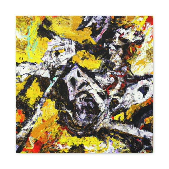 Racing Through The Air - Canvas
