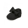 thumbnail image 2 of Newborn Baby Girl Cute Bow Sneakers Anti-Slip Soft Soled Shoe First Walkers, 2 of 6