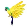 thumbnail image 2 of Simución hecha estatuil modelo estatua estatuil pájaros falsos para césped decoración Patio hogar jardín decoración Estilo E Colco Estatua de loro de simulación, 2 of 7
