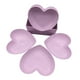 thumbnail image 5 of Platos en forma de corazón, platos para servir frutas, decorativos, plato de corazón, bandeja para servir el día de San Valentín, para dulces, nueces, Violeta, 5 of 10