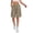 Khaki, variant on HAJWOH Bermuda Shorts for Women Summer Cargo Shorts with Pockets Outdoor Quick Dry Hiking Short Drawstring Golf Short