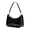 Black, variant on Lightweight Clear Bag for Women,Small Travel Tote Bag with Zipper Waterproof Sandproof Beach Bag,Black