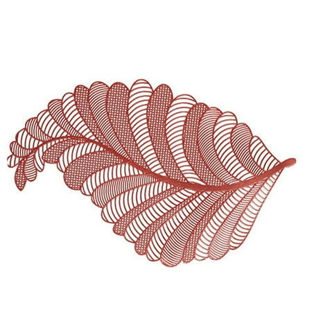 

Naturegr Non-slip Table Placemat Insulation Non-slip PVC Stain Resistant Table Mats for Kitchen