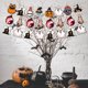 thumbnail image 3 of 2 piezas Decoración de bandera de Halloween Colgante creativo, 3 of 3