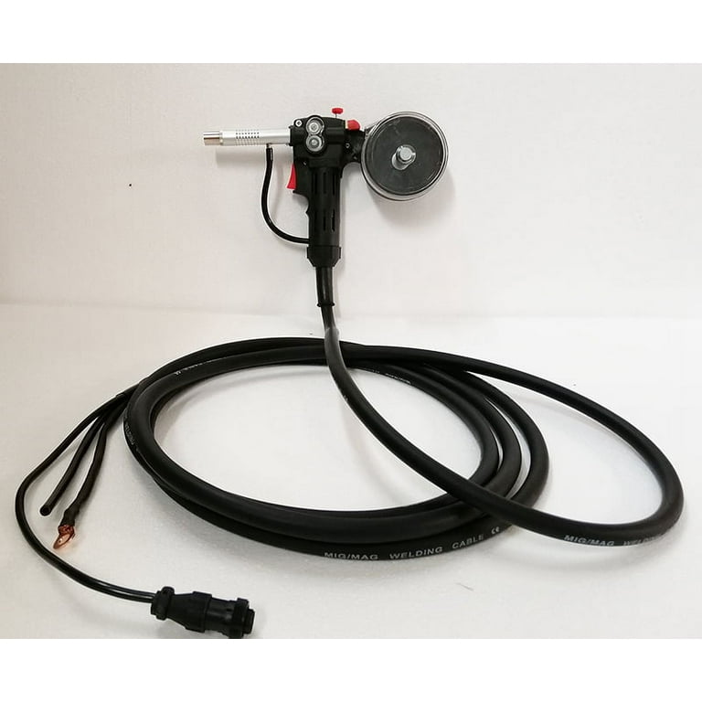 PreAsion Aluminum Spool Gun Fit Miller MillerMatic 210 Spoolmate 3035  Welder with 16.4ft Cable Lead