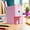 Pink, variant on weibbin Cute Pencil Sharpener, Classroom, Home - Manual Sharpener for Colored Pencils, Supplies, Stationery Gifts