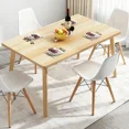thumbnail image 3 of Tocador De restaurante, mesa De Comedor, consola para 6 personas, Mesa auxiliar De ordenador, soporte De recepción superior De madera, Mesa De Comedor, muebles para el hogar, 3 of 4