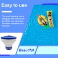 thumbnail image 4 of Universal Swimming Pool Cleaning Tablet Pill Container Dispenser Temperature Gauge Reusable Dispensing Container Debris Household Hotel Gym, 4 of 6