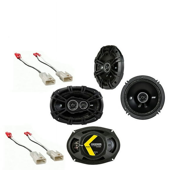 Fit Toyota Sequoia 2008-2014 Factory Speaker Upgrade Kicker DSC693 DSC65 Package