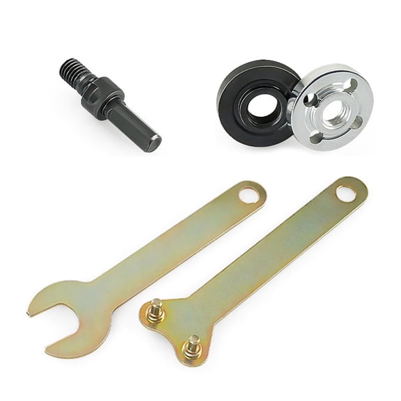 DAWTHTW Angle Grinder Adapter for Electric Drill, Steel Conversion Kit for Cutting, Grinding & Polishing