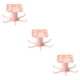 thumbnail image 3 of Gancho giratorio de 360 grados Injueey ABS autoadhesivo con 6 ganchos Lazos para puertas de pared Perchas para bolsas Estante colgante, 3 of 6