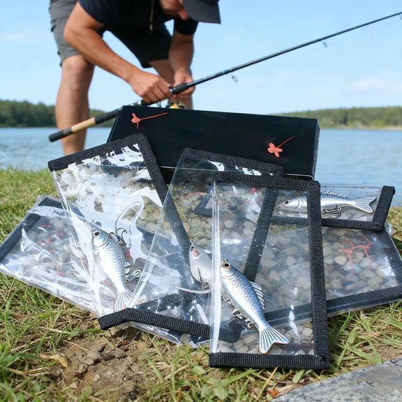 Fishing Hook Protective Covers Clear Wraps For Storage Portable See Through Organizer Enthusiasts Gear
