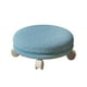thumbnail image 5 of Ruedas universales para pedicura, asiento móvil multifuncional de bajo rodillo, de alta resistencia Azul, 5 of 9