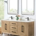 thumbnail image 4 of Altair Design Arbios 72" Quartz Stone Vanity Top in Calacatta White, 4 of 7