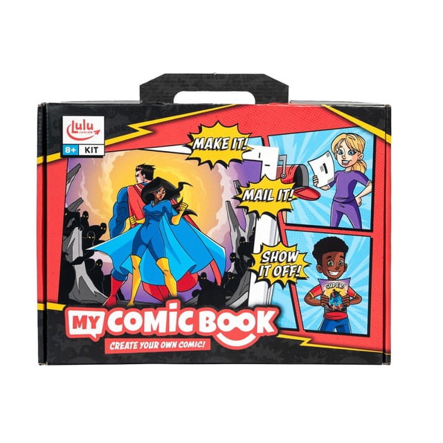 Kit de creación de cómics Lulu Jr. Mi cómic multicolor