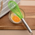 thumbnail image 4 of Hariumiu Dishwasher Safe Whisk 1/5pcs Silicone Whisk Stainless Steel Handle Dishwasher Safe Ergonomic Design with Hanging Hole Egg Beater Kitchen Supplies, 4 of 8