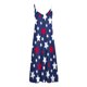 thumbnail image 5 of Vestidos de Verano de las Mujeres sin Mangas Estampados Colgantes, Estilo Casual Suelto para las Vacaciones, la Fiesta Y el Uso Diario de Primavera, 5 of 5