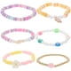 thumbnail image 1 of 6 pulseras de cuentas para adolescentes, niñas y mujeres, adornos de muñeca, lindas pulseras., 1 of 7