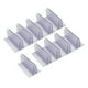 thumbnail image 4 of Paquete de 10 tarjeteros, soportes transparentes para tarjetas de productos, protector contra estornudos, tarjeteros, soporte de paneles para áreas de 5 cm x 4 cm x 32 cm Baoblaze titular de la señal, 4 of 8