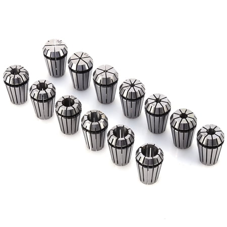 ER20 Collets 14PC ER20 Spring Collet Set 1/16-1/2 - CNC Milling Machine Tool Holders For Engraving & Lathe CNC Milling Engraving Machine Collets